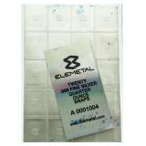 Elemetal .999 Pure Silver 5 Oz. Snap Bar