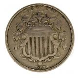 1867 Shield Nickel *Better