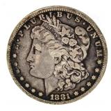 1881-S Morgan Silver Dollar