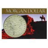 1921 AU Morgan Silver Dollar