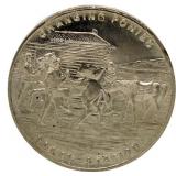 RARE 1935 AU Pony Express Silver Commem. Half