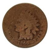 1866 Indian Head Cent *Better Date