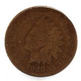 1868 Indian Head Cent