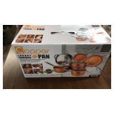 Copper 10 pc Luxury Cookware