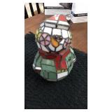 Stain Glass Frosty Statue