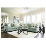 Ashley 282 Sea Foam Designer Sofa & Love Seat