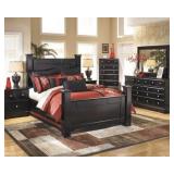 Ashley b271 Queen 5 pc Poster Bedroom Suite