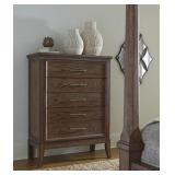 Ashley B646 Mardinny Oak Large Highboy Chest