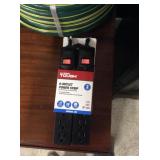 Hyper Tough 2 Pack 6 Outlet Power Strip