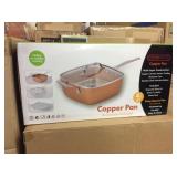4 1/2 Qt Copper Pan