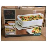 Bake and Serve and Store Casserole Dish