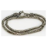 Vintage 18" Sterling Silver Necklace *High Quality