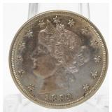 1883 Choice BU "No Cents" Liberty V Nickel
