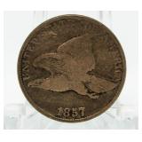 1857 Flying Eagle Cent *1st Year