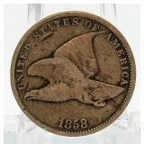 1858 Flying Eagle Cent *2nd Year