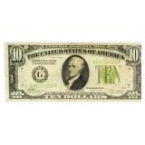 Series 1928.B Green Seal $10 Federal Reserve Note