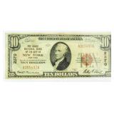 Series 1929 New York $10 National Currency Note