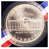 US Mint White House 200 Anniversary Silver Dollar