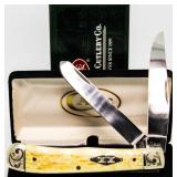 Case XX Smooth Antique Bone Trapper Knife