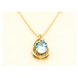 14kt Gold Vintage Diamond Pendant