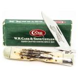 Case XX Genuine Stag Sea Horse Whittler