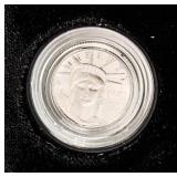 1997 Innagural Issue $10 Platinum Proof Eagle