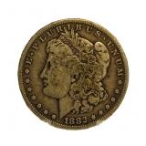 1882-O Morgan Silver Dollar