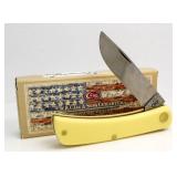Case XX Yellow Handle Sod Buster Knife