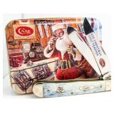 Case XX Blue Appalossa Large Trapper Knife