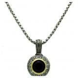 Genuine Smoky Quartz Fashion Pendant