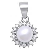 Pearl Halo Designer Pendant