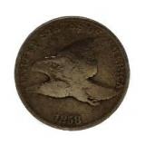 1858 Flying Eagle Cent