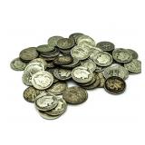 (63) Roosevelt Silver Dimes