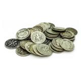 (38) Roosevelt Silver Dimes