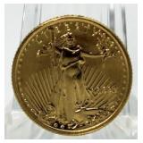 2002 BU American Eagle $5 Gold Piece