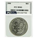 1886 MS65 Morgan Silver Dollar