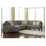 Ashley 243 Large Designer Sectional Sofa