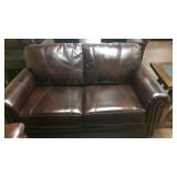 Ashley 437 love seat slightly damaged