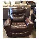 Ashley U743 LEATHER Power Rocker Recliner