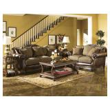 Ashley 843 Designer Sofa & Love Seat