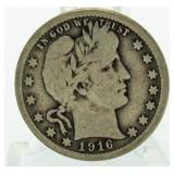 1916 Barber Silver Quarter *Better