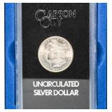 1883 GSA BU Carson City Morgan Silver Dollar