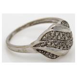 10kt Gold Diamond Cocktail Ring