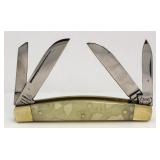 Bear & Bull Pearl 4 Blade Congress Knife