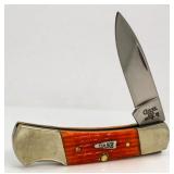 Case XX Orange Lockback Knife