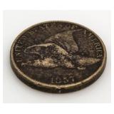 1857 Flying Eagle Cent *1st Year