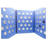 Collection (46) Roosevelt Silver Dime Book