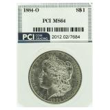 1884-O MS64 Morgan Silver Dollar
