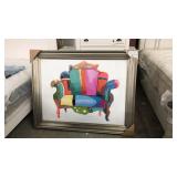 Large 46 x 58 Oil On Canvas