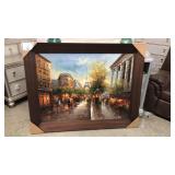 XL 57 x 45 Paris - Oil On Canvas